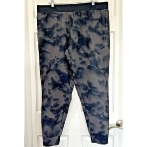 Under Armour UA Fitted Unstoppable Storm Joggers Pants Mens L Black Gray